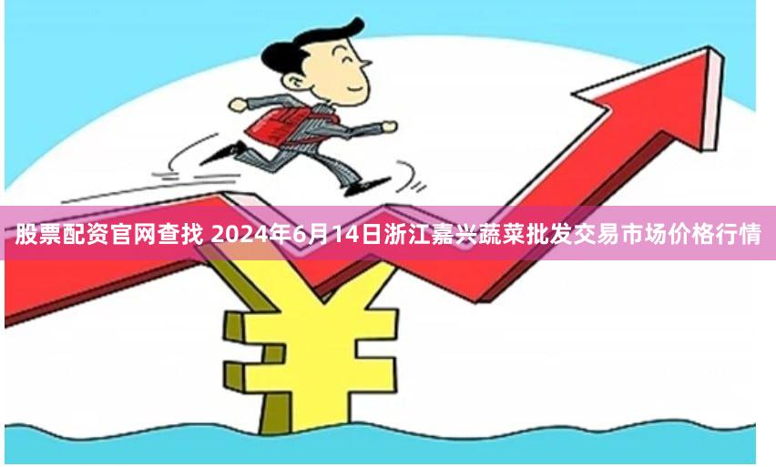 股票配资官网查找 2024年6月14日浙江嘉兴蔬菜批发交易市场价格行情
