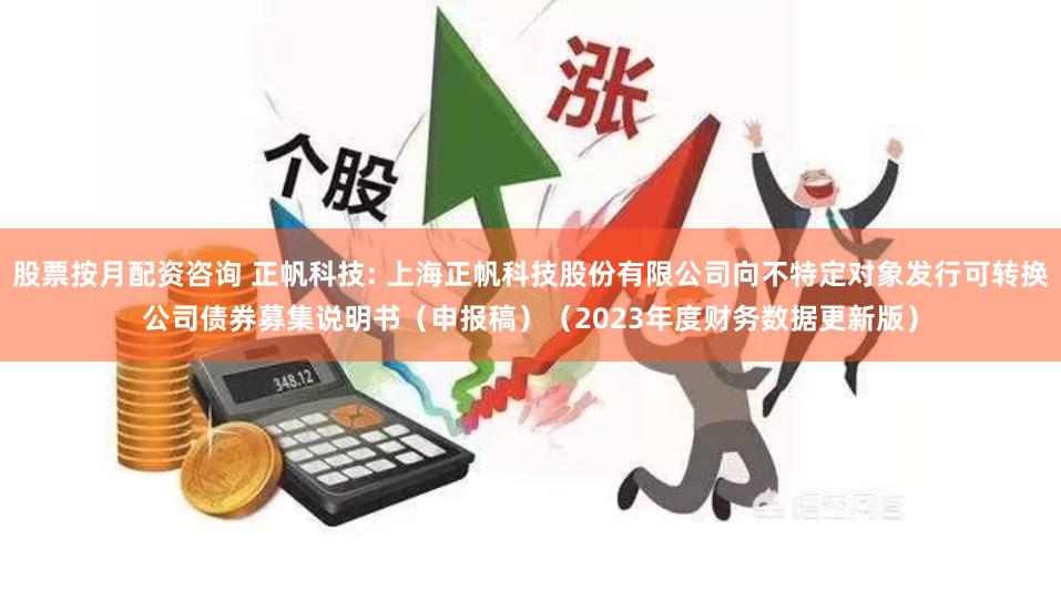 股票按月配资咨询 正帆科技: 上海正帆科技股份有限公司向不特定对象发行可转换公司债券募集说明书(申报稿)(2023年度财务数据更新版)
