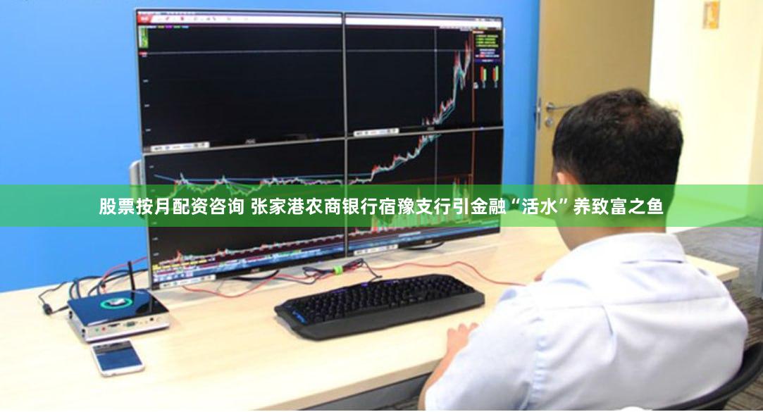 股票按月配资咨询 张家港农商银行宿豫支行引金融“活水”养致富之鱼