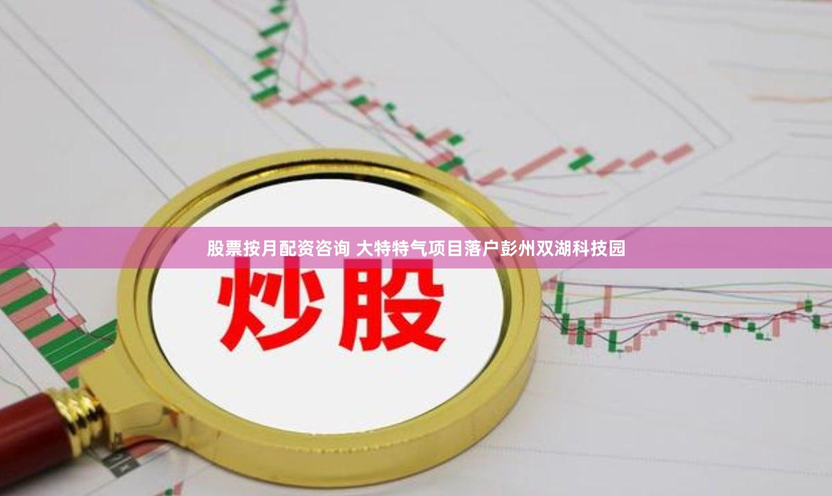 股票按月配资咨询 大特特气项目落户彭州双湖科技园