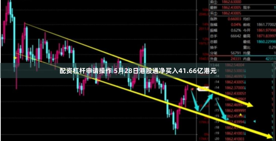 配资杠杆申请操作 5月28日港股通净买入41.66亿港元