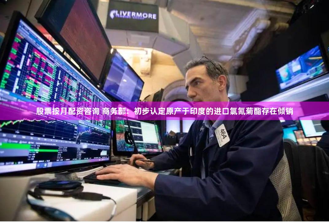 股票按月配资咨询 商务部：初步认定原产于印度的进口氯氰菊酯存在倾销
